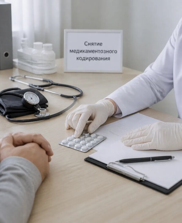 Снятие медикаментозного кодирования в Выборге от 5111 р. | Медзона