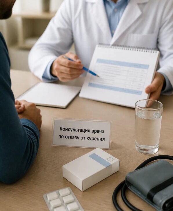 Консультация врача по отказу от курения для взрослых в Выборге